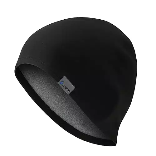 Oscenny Sportmütze für Herren und Damen – Thermofleece, ultraleicht, ideal zum Laufen und Radfahren