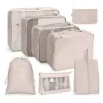 OSDUE Koffer Organizer Set - Wasserdichte Packing Cubes und Reiseaccessoires