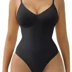 Ovnshery Damen Shapewear Body Shaper mit verstellbarem Schultergurt