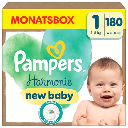 Pampers Harmonie Windeln - Sanfter Hautschutz für empfindliche Babyskin
