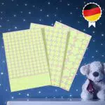 Paraboo Leuchtsterne – Fluoreszierende Aufkleber für einen traumhaften Sternenhimmel