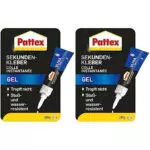 Pattex Sekundenkleber Ultra Gel - extra starker und flexibler Kleber für viele Materialien