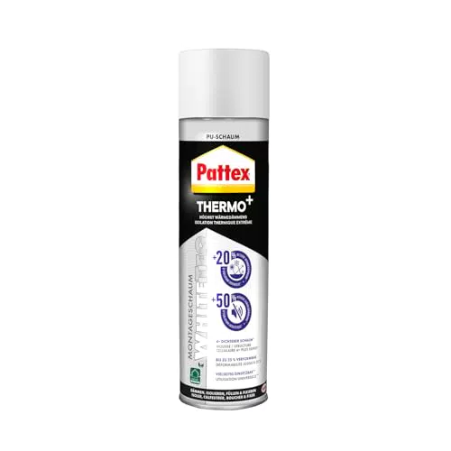 Pattex Montageschaum einkomponentig PU-Schaum für verschiedene Materialien