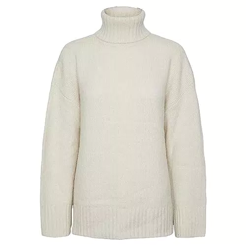 Pcnancy Ls Loose Roll Neck Knit Noos Bc