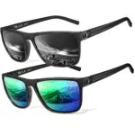 Perfectmiaoxuan Polaroid Sonnenbrille für Herren und Damen, Vintage Klassisch