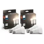 Philips Hue White E27 Lampe 4 Pack 4x1055lm, dimmbar