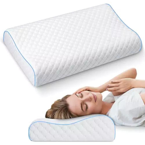 PHYSEN Nackenstützkissen – Ergonomisches Memory Foam Kissen für Seitenschläfer