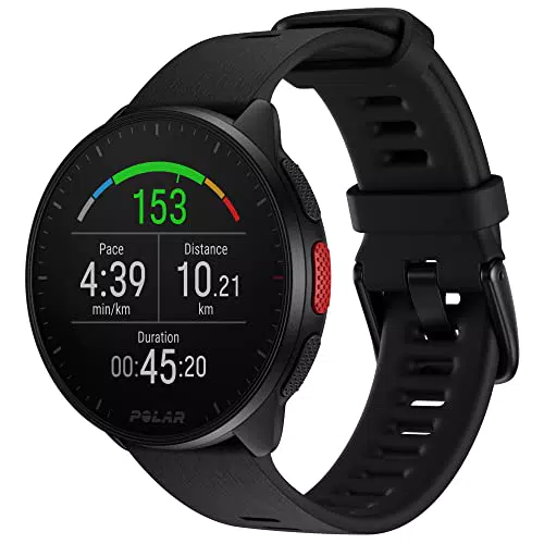 Polar Pacer Pro Moderne GPS-Sportuhr, Pulsuhr, Smartwatch für Männer und Frauen