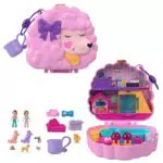 Polly Pocket Pudel Schatulle – Spielset mit Wasserspaß für Kinder ab 4 Jahren