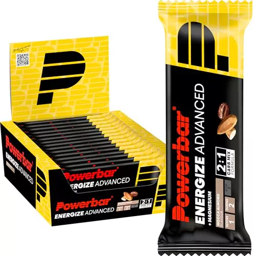 Powerbar Energize Advanced High Carb Energieriegel mit C2MAX, Magnesium und Natrium