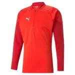 PUMA Herren Teamcup Training 1/4 Zip Slim Fit Top