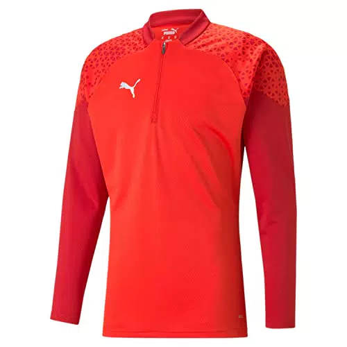 PUMA Herren Teamcup Training 1/4 Zip Slim Fit Top