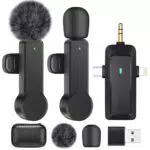 QINOJA Lavalier Mikrofon für iPhone & Android – Perfekt für Video und Streaming