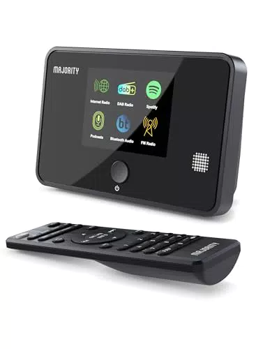 MAJORITY Robinson DAB+ Internetradio WLAN Tuner mit Bluetooth und Spotify