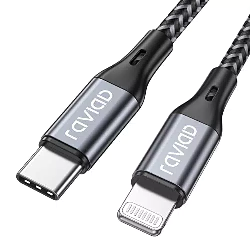 RAVIAD USB C Lightning Kabel MFi Zertifiziert für iPhone 14/13/12/11/X/8/SE