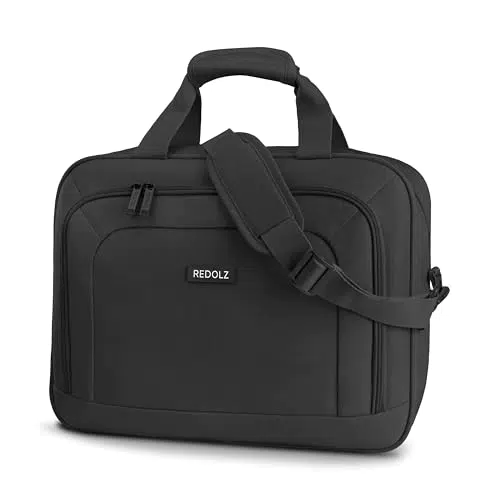 REDOLZ Laptoptasche Handgepäck Aktentasche für Flugreisen – Travel Schultertasche