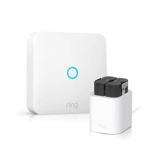 Ring Intercom Gegensprechanlage mit Schnellwechsel-Akkupack und Ladestation