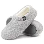 RockDove Damen Teddy-Fleece-Hausschuhe mit geschlossener Ferse für den Innenbereich
