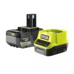 Ryobi Schnellladegerät 18V, Spannungs- und Temperaturüberwachung