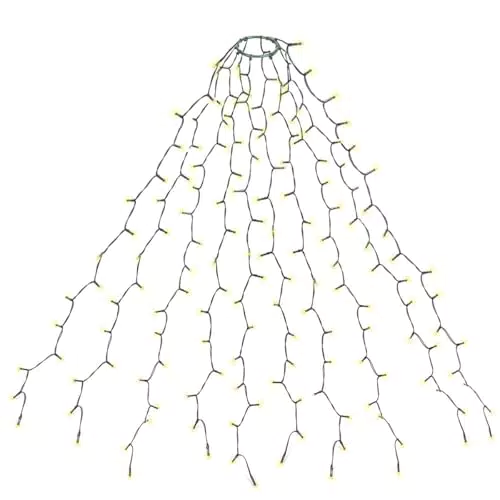 SALCAR Christbaumbeleuchtung LED Lichterkette für Weihnachtsbaum