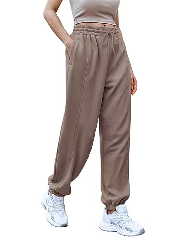 Saodimallsu Jogginghosen Damen Casual Lang Sweatpants mit Taschen