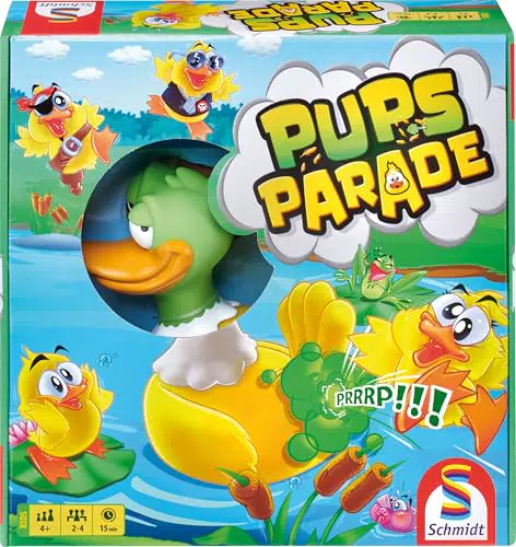 Schmidt Spiele Pupsparade – Actionspiel für Kinder ab 4 Jahren
