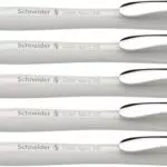 Schneider Slider Rave XB Kugelschreiber 5 Stück, silver grey