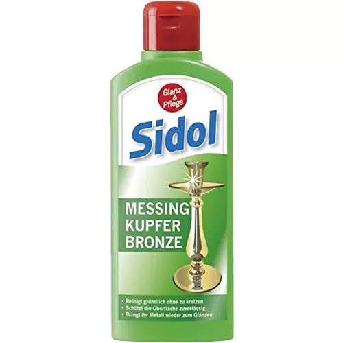 SIDOL Messing Kupfer Bronze 250ml Poliert zuverlässig Beschläge