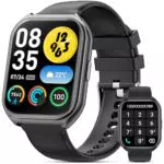 Smartwatch Herren Damen, 1.85 HD mit Telefonfunktion und 100+ Sportmodi