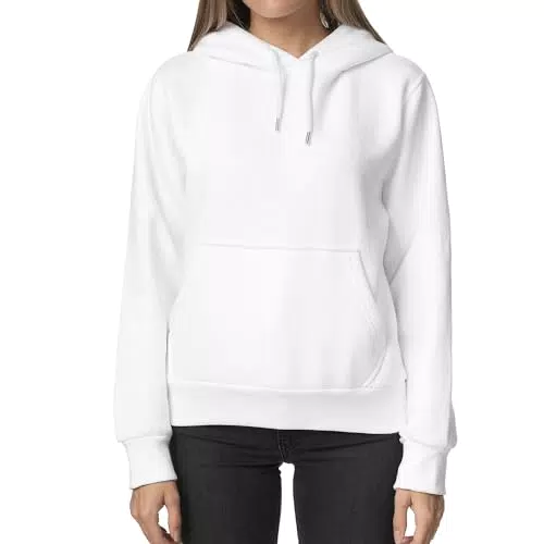 Smith & Solo Hoodie Damen Kapuzenpullover Frauen Baumwolle Long