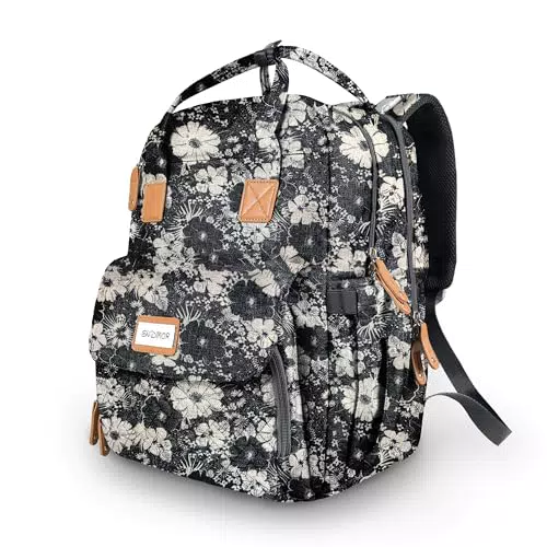SNDMOR Rucksack Wickelrucksack, Wickelrucksack Lässigs