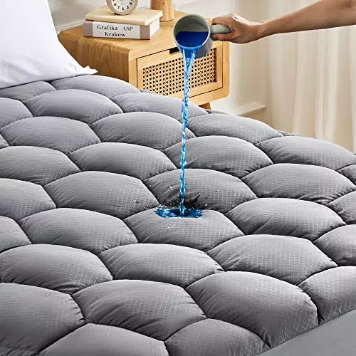 SONIVE Wasserdichter Matratzenschoner – Atmungsaktive Matratzenauflage, waschbar