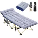 Sportneer Klappbett XXL mit Faltmatratze für Camping und Outdoor Aktivitäten