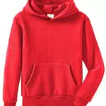 Spring&Gege Jungen Fleece Kapuzenpullover Langarm Pullover Basic Einfarbig Sweatshirts Hoodie für Kinder