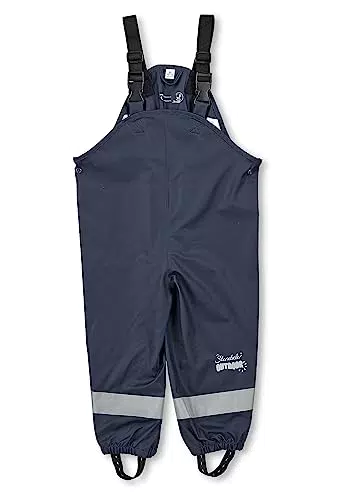 Sterntaler Regenhose ungefüttert - wasserdicht, unisex, mit elastischen Hosenträgern