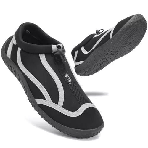 STQ Kinder Badeschuhe - Wasserschuhe für Jungen für Strand und Freizeit