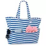Strandtasche XXL Familie – Große Badetasche mit Reißverschluss für Damen