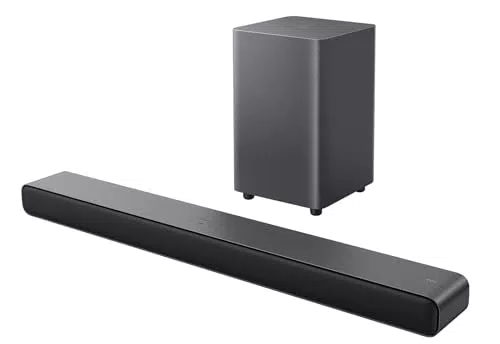 TCL S55HE 2.1-Kanal Dolby Atmos Soundbar mit drahtlosem Subwoofer und HDMI eARC