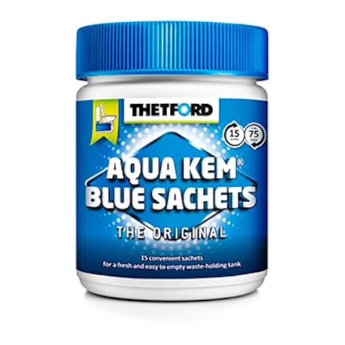 Thetford Aqua Kem Blue Sachets - Effektive Sanitärlösung für Wohnmobile