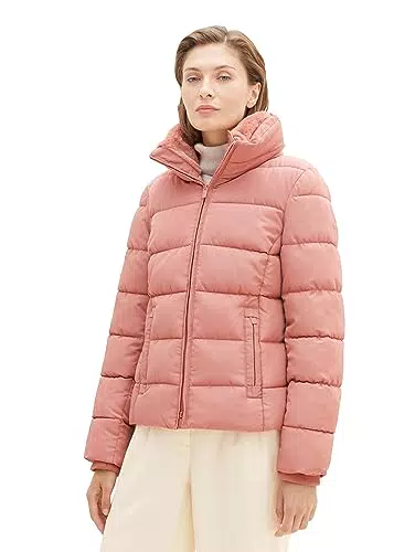 TOM TAILOR Damen Steppjacke mit Stehkragen, Modell 1037564