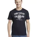 TOM TAILOR Herren T-Shirt mit Logo-Print, Modell 10690