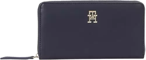 Tommy Hilfiger Damen Geldbörse Logotape mit Reißverschluss