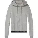 Tommy Hilfiger Damen Hoodie mit Reißverschluss Zipper