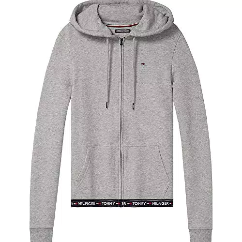 Tommy Hilfiger Damen Hoodie mit Reißverschluss Zipper