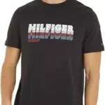 Tommy Hilfiger Herren Kurzarm T-Shirt Fade Tee mit Rundhalsausschnitt