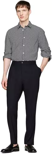 Tommy Hilfiger Poplin Print Herren Bomberjacke