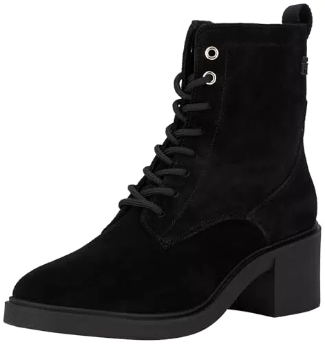 Tommy Hilfiger SUEDE MID HEEL LACEUP LOGOTAPE