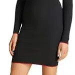 Tommy Jeans Pullover Kleid 1/4 Zip figurbetont für Damen