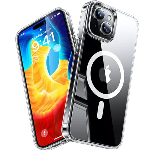 TORRAS iPhone 14 Hülle - MagSafe kompatibel, Anti-Vergilbung, militärischer Schutz
