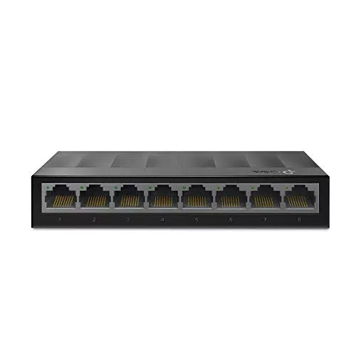 TP-Link LS1008G 8-Port Desktop Switch schwarz